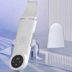 Portable Ultrasonic Facial Scraper Deep Cleansing Blackhead Remover and Pore Cleaner for Face and Nose