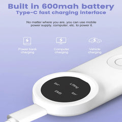 Portable Ultrasonic Facial Scraper Deep Cleansing Blackhead Remover and Pore Cleaner for Face and Nose