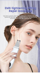 Portable Ultrasonic Facial Scraper Deep Cleansing Blackhead Remover and Pore Cleaner for Face and Nose