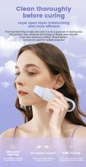 Portable Ultrasonic Facial Scraper Deep Cleansing Blackhead Remover and Pore Cleaner for Face and Nose