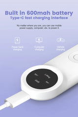 Portable Ultrasonic Facial Scraper Deep Cleansing Blackhead Remover and Pore Cleaner for Face and Nose