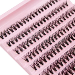 Big Capacity Super Bunch DIY Cluster Lashes 8-16mm Mix Charm Style Eyelashes Extension False Eyelash Makeup Tool Russian Volume