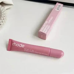 RHODE Popular Cosmetics Essence Moisturizing Care Products Durable Lipstick Toast Raspberry Jelly Ribbon Lipstick Lipgloss Girl