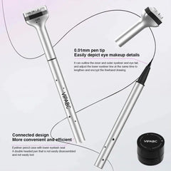 Dezone Lower Eyelashes Stamp Pen Waterproof Sweatproof Korean Makeup Cosmetics Natural-looking Eyelash 3 In 1