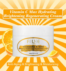 AILKE Lightening Body Cream, With Vitamin C, Hyaluronic Acid, Shea Butter, Reduce Black Spots, Even Skin Tone, Hydration Lotion