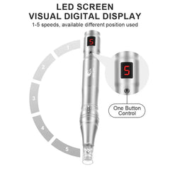 Multifunction Skin Care Tool Wireless Microneedling Derma Pen With 30 Cartridges