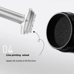 1 Set Eyelash Seal DIY Lower Lash Extension Stamps Silicone Makeup Tool For Beginner Convenient Natural Simulation Mascara Stick