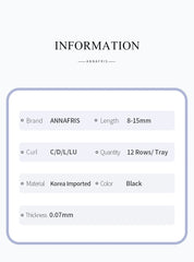 ANNAFRIS 8D W Lash Extension Premade Volume Fan W Shape Bundle Lashes Natural Soft False Eyelashes