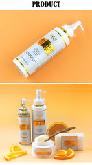 AILKE Lightening Body Cream, With Vitamin C, Hyaluronic Acid, Shea Butter, Reduce Black Spots, Even Skin Tone, Hydration Lotion