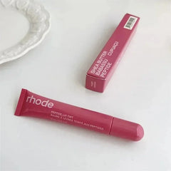 RHODE Popular Cosmetics Essence Moisturizing Care Products Durable Lipstick Toast Raspberry Jelly Ribbon Lipstick Lipgloss Girl