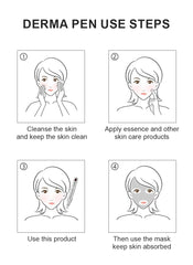 Multifunction Skin Care Tool Wireless Microneedling Derma Pen With 30 Cartridges