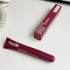 RHODE Popular Cosmetics Essence Moisturizing Care Products Durable Lipstick Toast Raspberry Jelly Ribbon Lipstick Lipgloss Girl