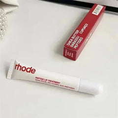 RHODE Popular Cosmetics Essence Moisturizing Care Products Durable Lipstick Toast Raspberry Jelly Ribbon Lipstick Lipgloss Girl