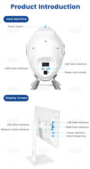3D AI10 Spectral Skin Analyser 2025 Latest Professional Portable Facial Analyser with Treatment Plan Beauty Salon And Home Use