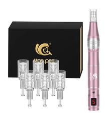 Multifunction Skin Care Tool Wireless Microneedling Derma Pen With 30 Cartridges