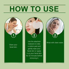 Collagen Pad Facial Toner Centella Asiatica Anti Aging Fade Fine Line Soothing Sensitive Minimizing Pores Clean Cotton Skin Care